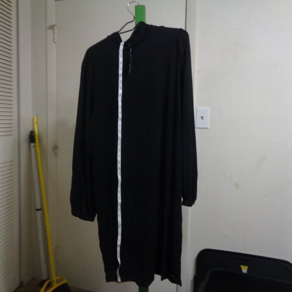 Torrid Plus Sz 22/24 Mini Jersey Blouson Sleeve Bodycon Dresslack